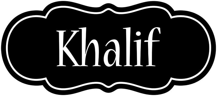 Khalif welcome logo