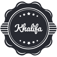 Khalifa badge logo