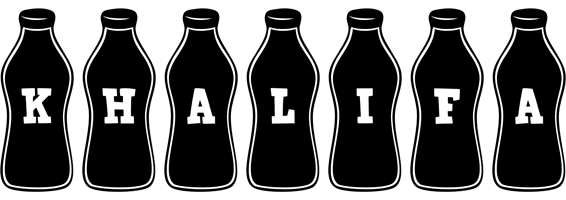 Khalifa bottle logo