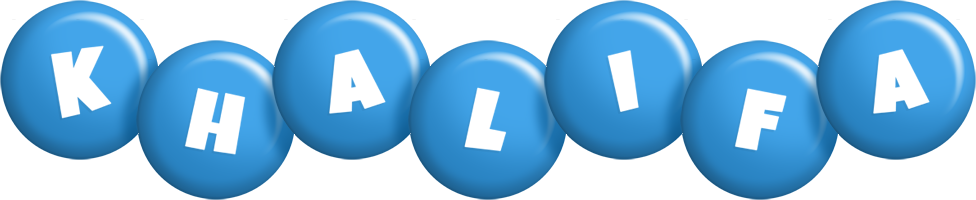 Khalifa candy-blue logo