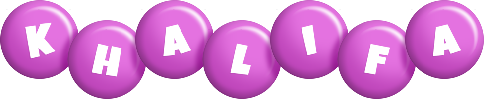 Khalifa candy-purple logo