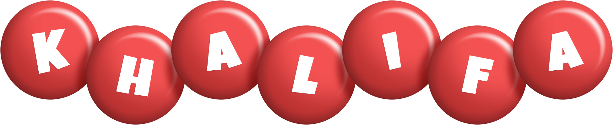 Khalifa candy-red logo