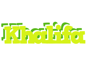 Khalifa citrus logo