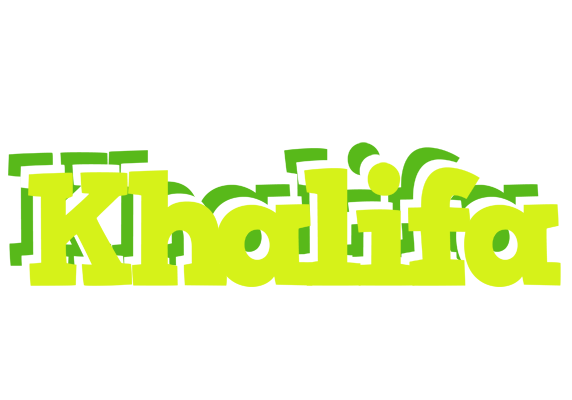 Khalifa citrus logo