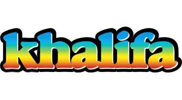 Khalifa color logo