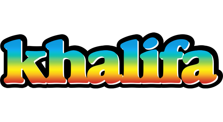 Khalifa color logo