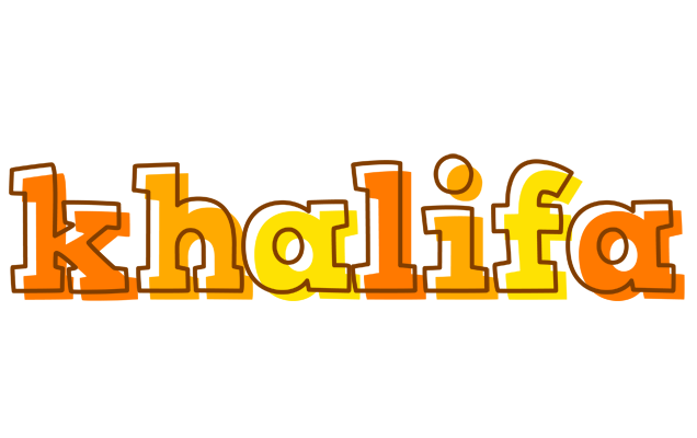 Khalifa desert logo
