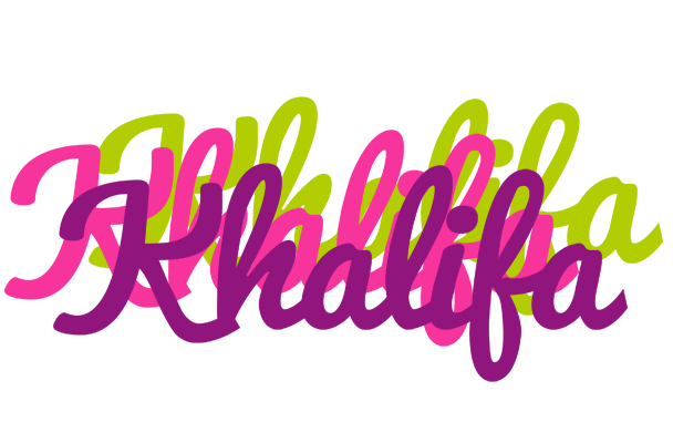 Khalifa flowers logo