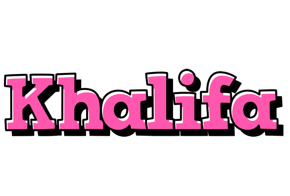 Khalifa girlish logo