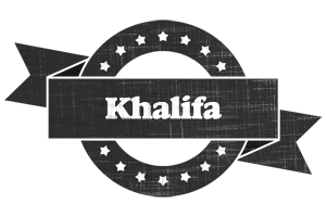 Khalifa grunge logo