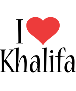 Khalifa i-love logo
