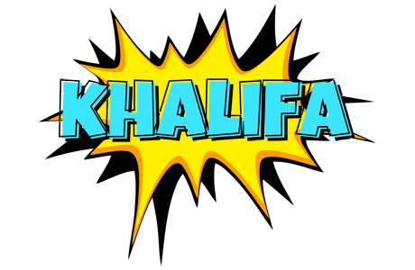 Khalifa indycar logo