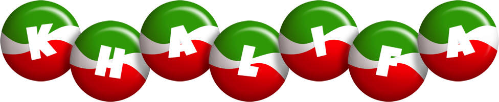 Khalifa italy logo