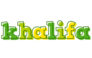 Khalifa juice logo