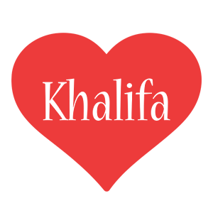 Khalifa love logo