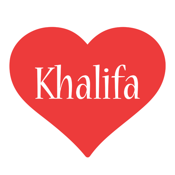 Khalifa love logo