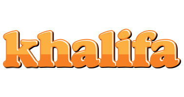 Khalifa orange logo