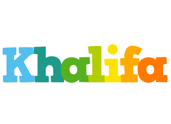 Khalifa rainbows logo