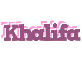 Khalifa relaxing logo