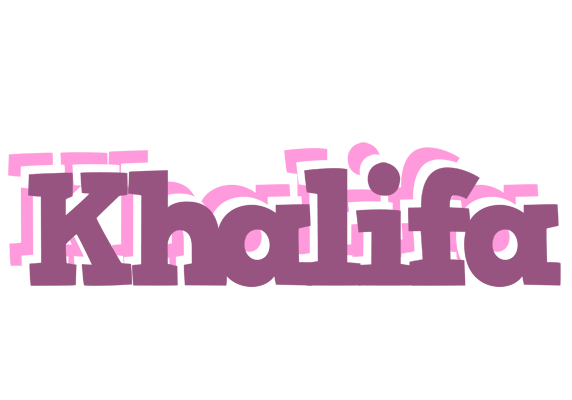 Khalifa relaxing logo