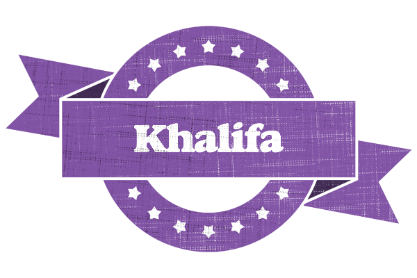 Khalifa royal logo