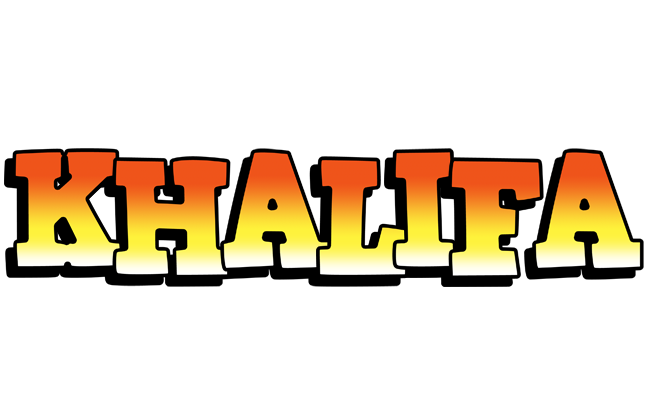 Khalifa sunset logo