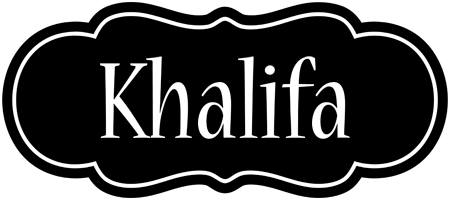 Khalifa welcome logo