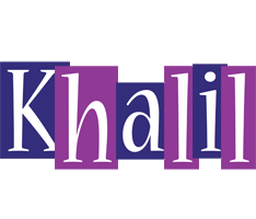 Khalil autumn logo