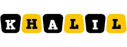 Khalil boots logo