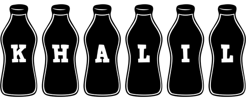 Khalil bottle logo