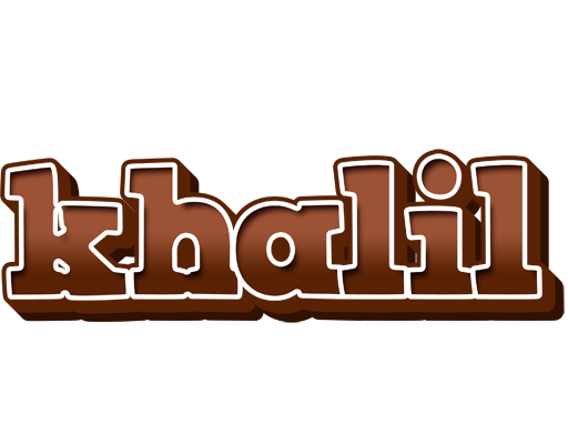 Khalil brownie logo