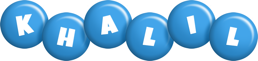 Khalil candy-blue logo