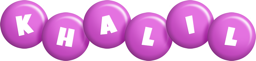 Khalil candy-purple logo