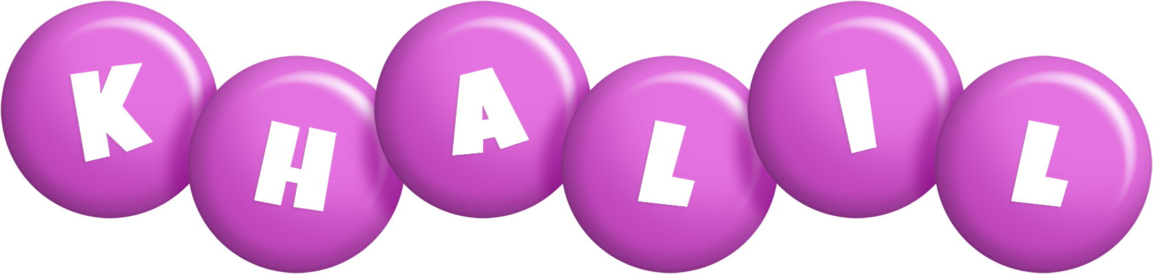 Khalil candy-purple logo