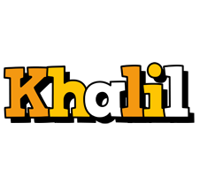 Khalil cartoon logo