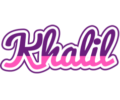 Khalil cheerful logo