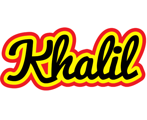 Khalil flaming logo