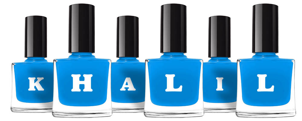 Khalil glossy logo