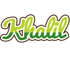 Khalil golfing logo