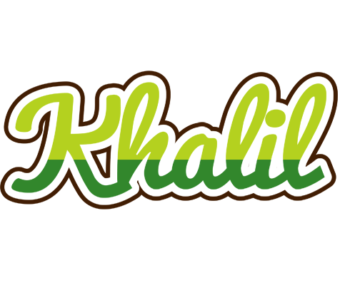 Khalil golfing logo