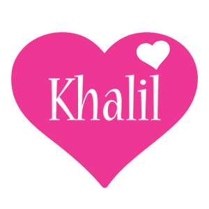 Khalil love-heart logo
