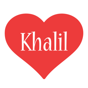 Khalil love logo