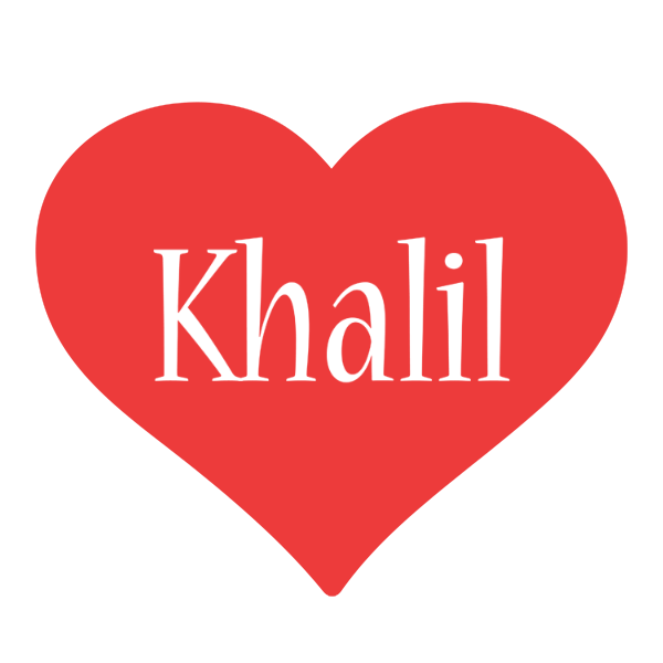 Khalil love logo