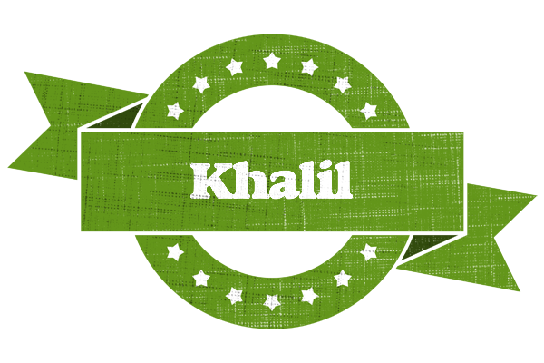 Khalil natural logo