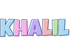 Khalil pastel logo