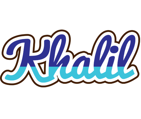 Khalil raining logo