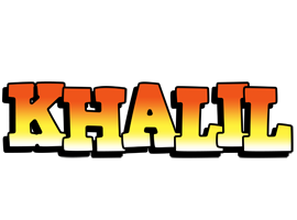 Khalil sunset logo