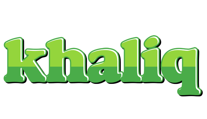 Khaliq apple logo