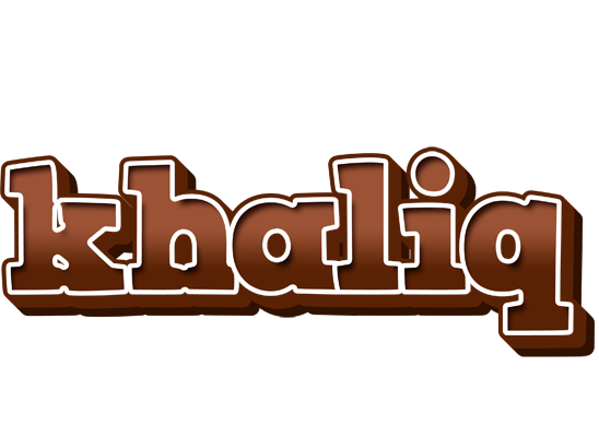 Khaliq brownie logo