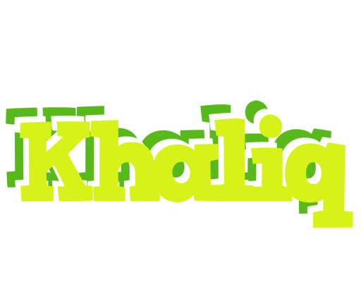 Khaliq citrus logo